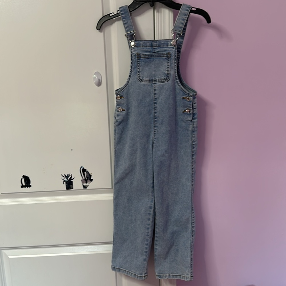 Light Blue Denim Overalls